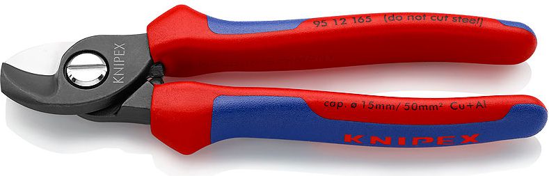Knipex nožovce do cięcia kabli i przewodów 165mm (9512165)