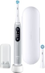 Oral-B Kefka magnetickáiO Series 6 Grey Opal + dodatkowa końcówka