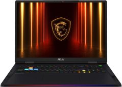 MSI Notebook|MSI|Raider|A18HX A9WJG|CPU  Ryzen 9|9955HX3D|2500 MHz|18"|3840x2400|RAM 64GB|DDR5|5600 MHz|SSD 2TB|NVIDIA GeForce RTX 5090|24GB|ENG|Card Reader SD Express|Windows 11 Home|Black|3.6 kg|RAIDERA18HXA9WJG-014NL