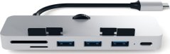 Satechi Clamp Hub Pro 1x SD 1x USB-C 1x microSD + 3x USB-A 3.0 (ST-TCIMHS)