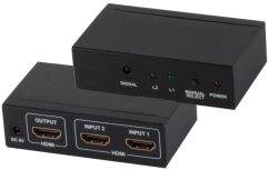 Shiverpeaks Professional HDMI Switch 2xIN 1xOUT 4K2K 3D (SP05-02002)