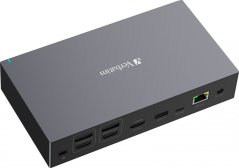 Verbatim Stacja dokująca Verbatim USB-C Pro CDS-17 3xHDMI 2xDP RJ-45 5xUSB 2xUSB-C SD microSD DC audio