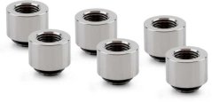 Thermal Grizzly DeltaMate Extender Fitting - MF14, Gloss nickel, Sada 6 sztuk (TG-DM-FIT-6307)