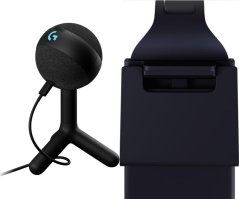 Logitech G Yeti Orb czarny (988-000551) + Lampa Litra Glow
