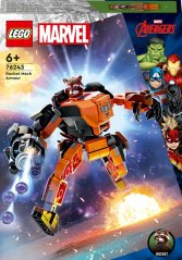 LEGO Marvel Mechaniczna zbroja Rocketa (76243) 4 ks