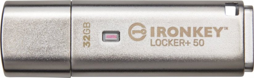 Kingston IronKey Locker+ 50, 32 GB  (IKLP50/32GB)