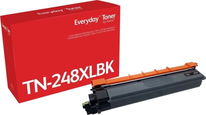 Xerox Everyday - Hohe Ergiebigkeit - Schwarz - kompatibel - Box - Tonerpatrone (Alternative zu: Brother TN-248XLBK) - Green World Alliance Ruckgabeprogramm - fur Brother DCP-L3515, L3520, L3555, L3560, HL-L3220, L3240, L8240, MFC-L3740, L3760, L8390