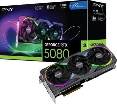 PNY GeForce RTX 5080 ARGB EPIC-X RGB Overclocked 16GB GDDR7