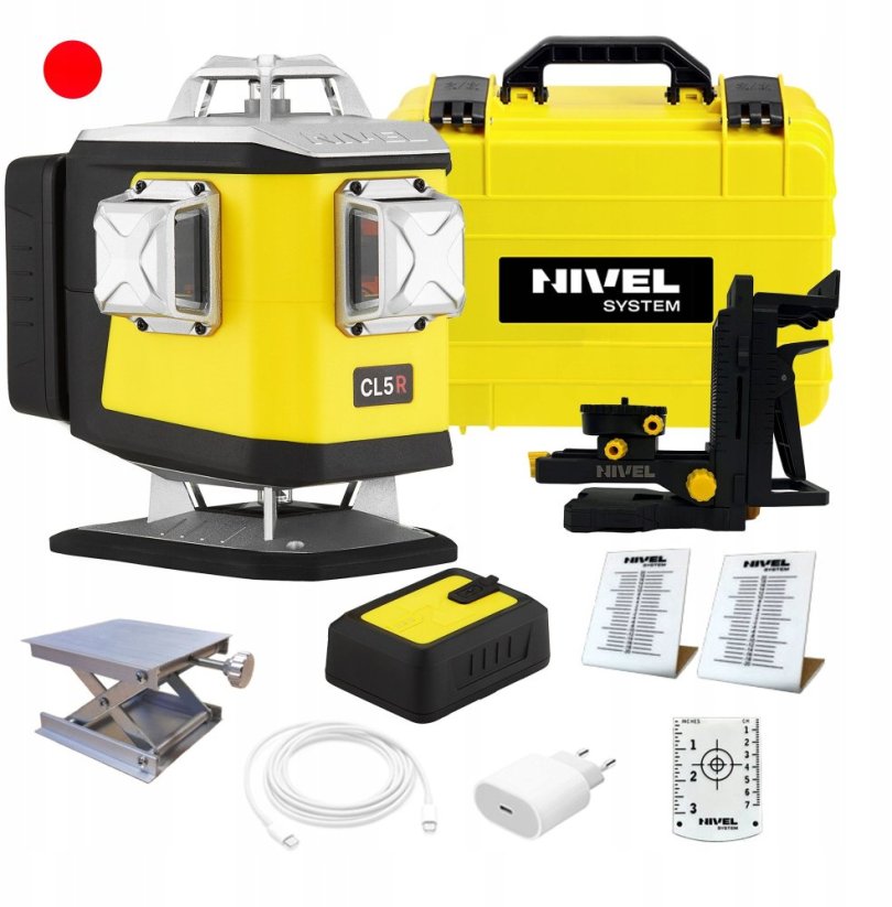 Sourcing NIVEL SYSTEM CROSS LASER CL5R red beam