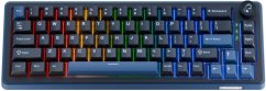 Ducky Gamingowa OK-M 65, 65%, z możliwością wymiany na gorąco, RGB, ANSI - KTT Baby Blue Switches (DKOKM2567-KYUSPDCOCH1)