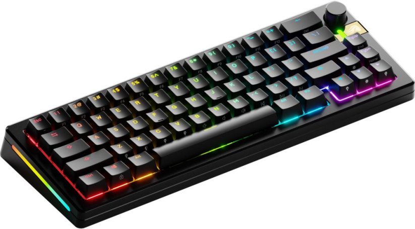 Glorious Glorious GMMK 3 Pro HE Wireless 65 % Custom Gaming-Tastatur - Pre-Built, ANSI (US), Fox HE Switches, schwarz
