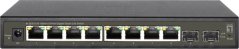 LevelOne LevelOne GES-2110 łącza sieciowe Zarządzany L2 Gigabit Ethernet (10/100/1000) Čierny
