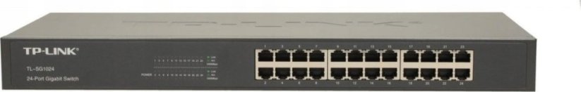 TP-Link TP-Link TL-SG1024 łącza sieciowe Nie zarządzany L2 Gigabit Ethernet (10/100/1000) Čierny