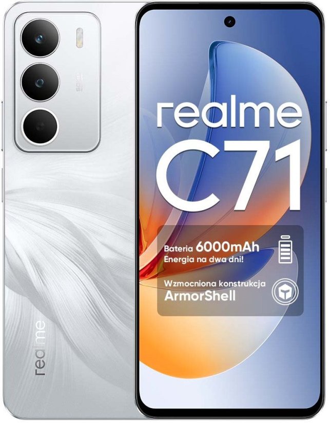Realme C71 4GB / 256GB Biely Łabędź (RLME_C71)