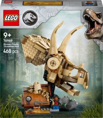 LEGO Jurassic World Szkielety dinozaurów: czaszka triceratopsa (76969)