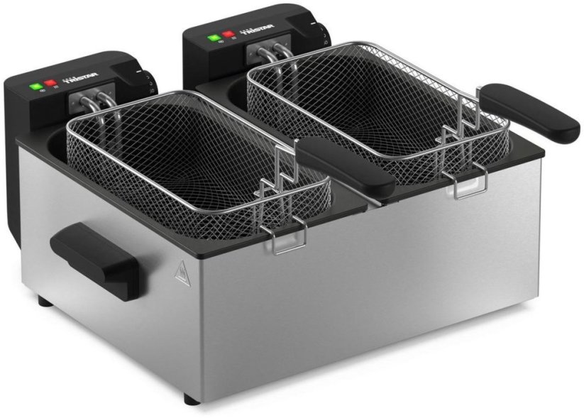 Tristar Double | FR-9342 | Moc 3600 W | objem 6 l | farba strieborný