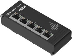 Teltonika Teltonika NETWORKS TSF010 Frokov Ethernet Switch Nie zarządzany Fast Ethernet (10/100) DIN rail Čierny