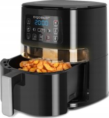NoName Air Fryer LED display-with viewing window 1600W 4L Black VDE/Maha