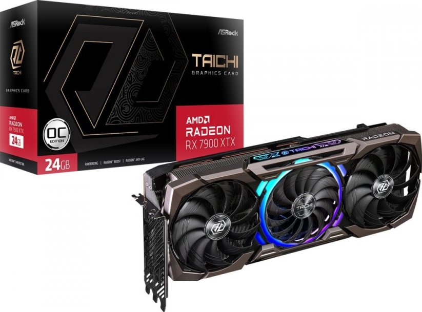 ASRock Radeon RX 7900 XTX Taichi OC 24GB GDDR6 (RX7900XTX TC 24GO)