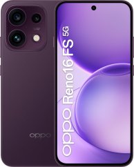 Oppo Reno16 FS 5G (CPH2859) (Fialový Čierny) Dual SIM 6.57“ AMOLED 1080x2372/2.5GHz&2.0GHz/512GB/8GBRAM/Android16/Micro SDXC/5G |