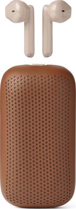 Lexon Lexon Speakerbuds Wireless Bluetooth Speaker Headphones Brown/Camel LA127C