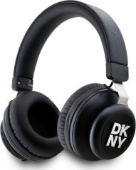 DKNY DKNY słuchawki nauszne Bluetooth          DKBHS6PUSLK Čierny/black Metal Logo