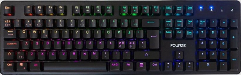 Fourze Fourze GK130 Gaming Keyboard  mechanic
