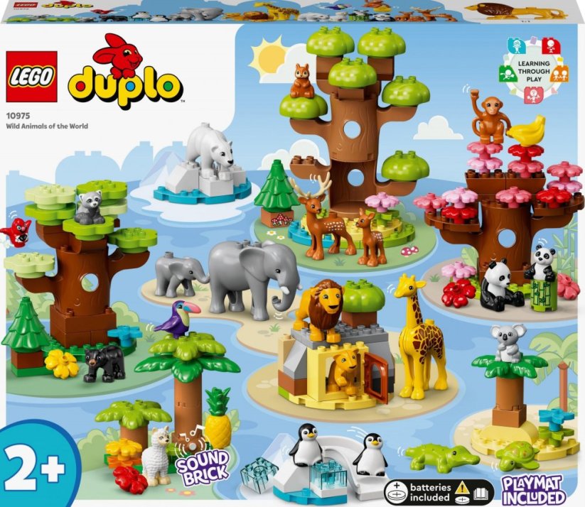 LEGO Duplo Dzikie zwierzęta świata (10975)