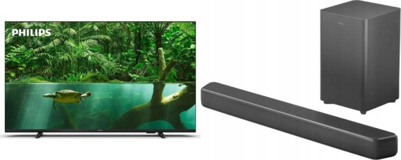 Philips 55PUS7608/12 LED 55'' 4K Ultra HD + Soundbar Philips TAB5309/10