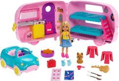 Barbie Chelsea Przyczepa Kempingowa + Bábika (FXG90)