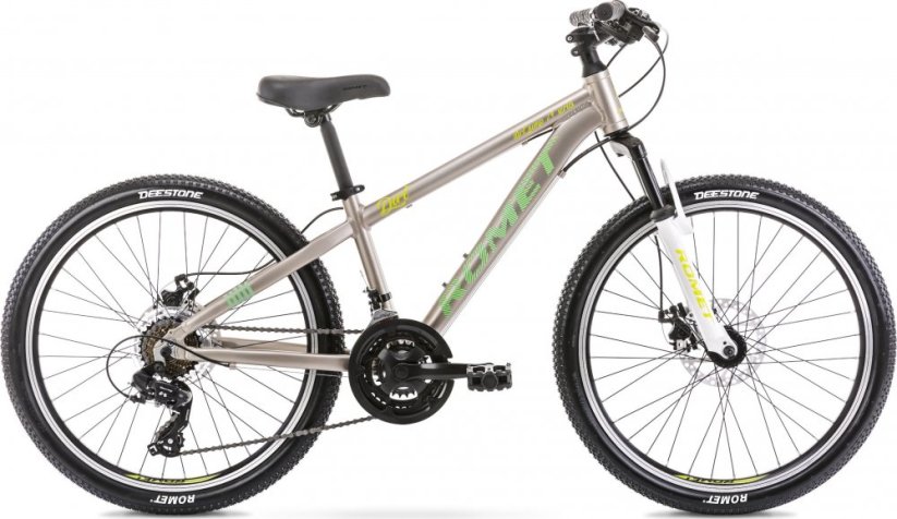 Romet Bicykel ROMET RAMBLER DIRT 24 sivo-zelený 12 S (2124622)