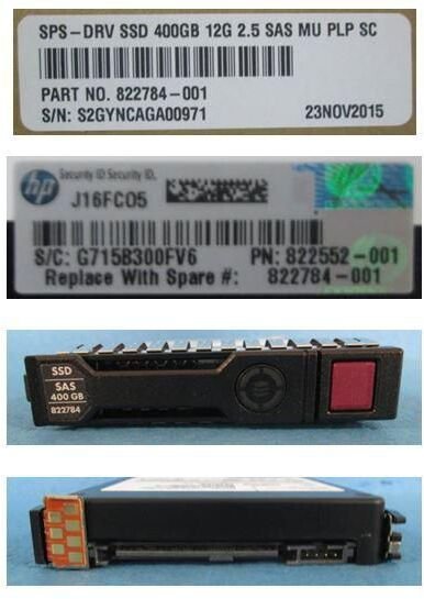 HP Hot-plug SSD 400GB SAS 2.5inch (767904-B21)