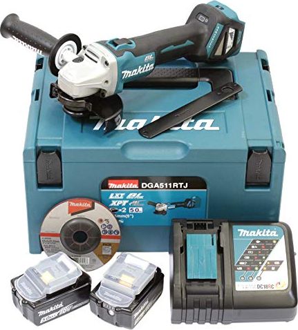 Makita uhlová brúska FI 125 18V-LI DGA511RTJ MAKITA (DGA511RTJ) - NAKMAKSKA0026