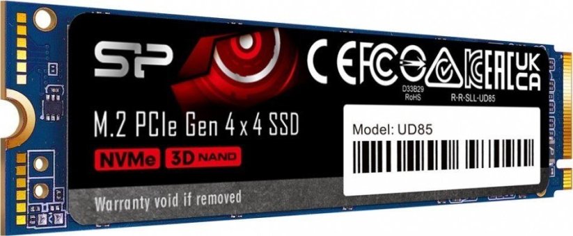 Silicon Power UD85 500GB M.2 2280 PCI-E x4 Gen4 NVMe (SP500GBP44UD8505)