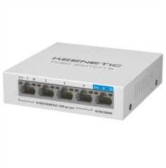 Keenetic Keenetic POE+ Switch 5 KN-4610-01-EU Prepínač PoE+ 4 porty + 1 Uplink