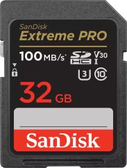 SanDisk Extreme PRO SDHC 32 GB Class 10 UHS-I/U3 V30 (SDSDXXO-032G-GN4IN)