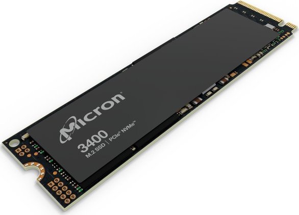 Micron Micron 3400 - SSD - verschlusselt - 2 TB - intern - M.2 2280 - PCIe 4.0 (NVMe) - 256-Bit-AES