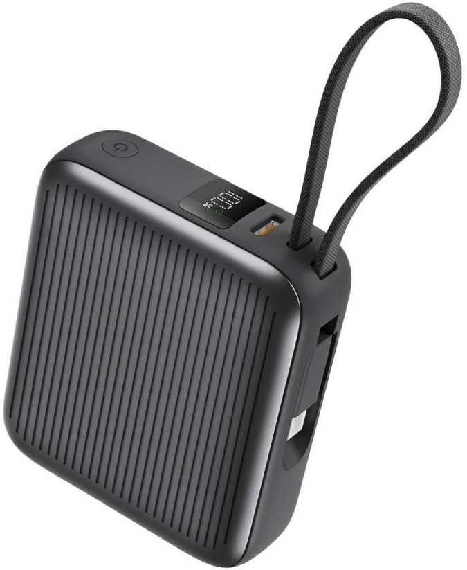 Energea PowerBank Energea Integra Mini 35        10000mAh kabel USB-C PD35W Sivý