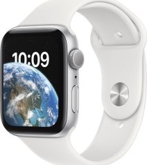 Apple Watch SE 2022 GPS 40mm Silver Alu Sport Biely (MNJV3)