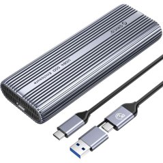 Orico SSD M.2 NVMe, USB-C 40 Gbps, z wentylatorem, metalowa