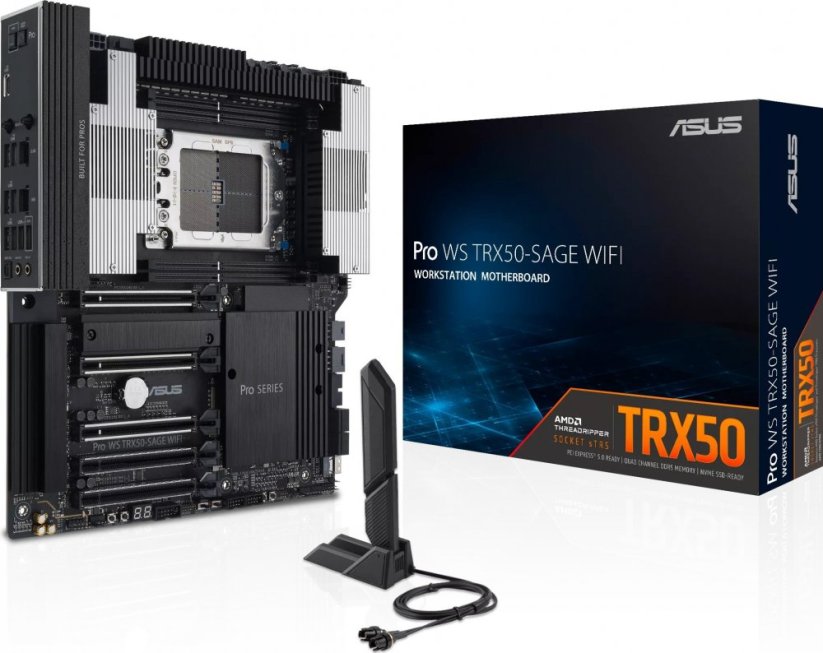 Asus MB ASUS PRO WS TRX50-SAGE WIFI (AMD,TRX50,DDR5,CEB)