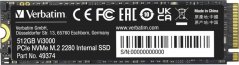 Verbatim Vi3000 512GB M.2 2280 PCI-E x4 Gen4 NVMe (49374)