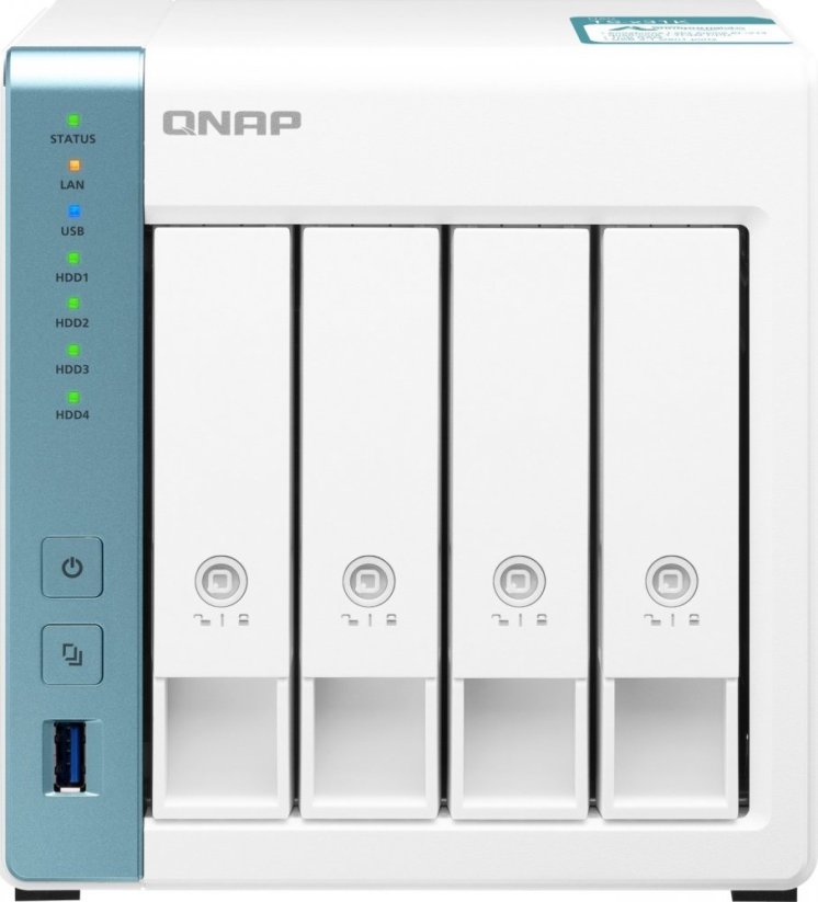 Qnap TS-431K / 2x 6 TB HDD / 0 RAID