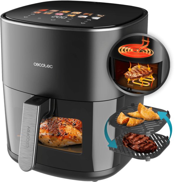 Cecotec CecoFry&Grill Duoheat 6500