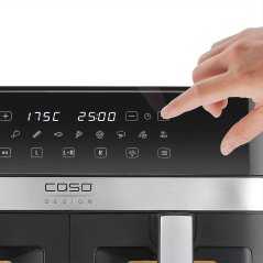 Caso Caso Air Fryer | DuoChef | Power 2200 W | Capacity 14 L | Black
