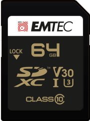 Emtec Speedin Pro SDXC 64 GB Class 10 UHS-I/U3 V30 (ECMSD64GXC10SP)