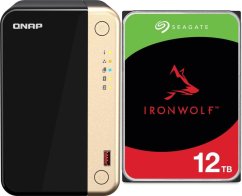 Qnap TS-264-8G + Seagate IronWolf 12TB (ST12000VN0008)