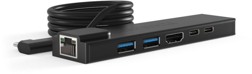 Compulocks 1-Meter Cable USB-C Hub stacja dokująca USB-C HDMI 10Mb LAN