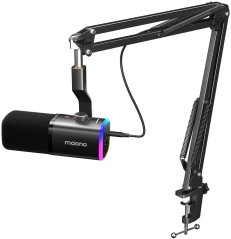 Maono maono PD100XS + BA20 Black (Juodas) Dinaminis Mikrofonas