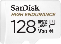 SanDisk High Endurance MicroSDXC 128 GB Class 10 UHS-I/U3 V30 (SDSQQNR-128G-GN6IA)